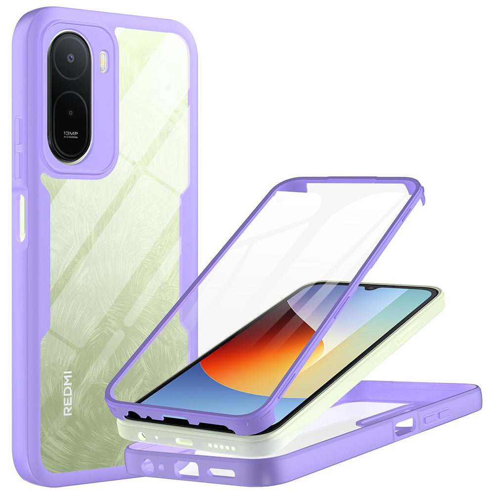 Case for Xiaomi Redmi A7 Pro 4G, Techsuit, ColorVerse 360, Purple