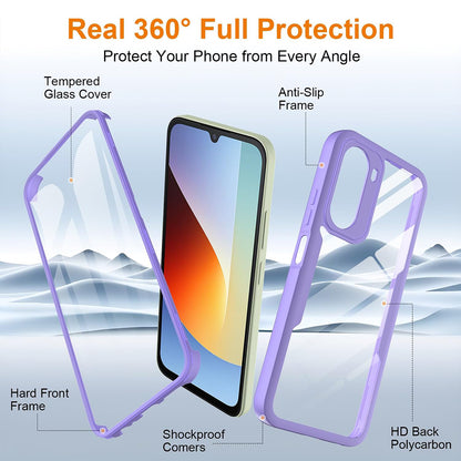 Case for Xiaomi Redmi A7 Pro 4G, Techsuit, ColorVerse 360, Purple