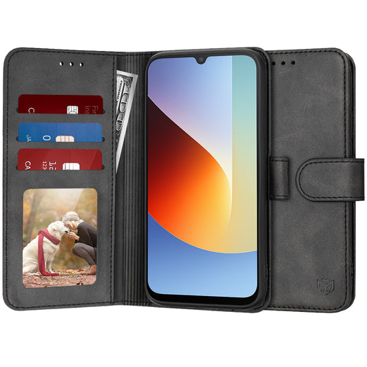 Θήκη για Xiaomi Redmi A7 Pro 4G, Techsuit, Diary Book, Μαύρη