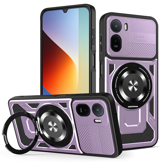 Θήκη για Xiaomi Redmi A7 Pro 4G, Techsuit, RuggedCam, Μωβ