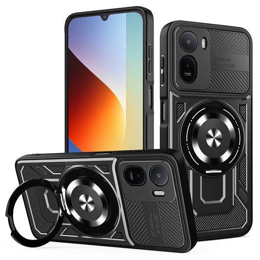 Θήκη για Xiaomi Redmi A7 Pro 4G, Techsuit, RuggedCam, Μαύρο