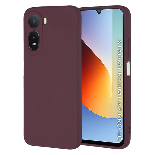 Θήκη για Xiaomi Redmi A7 Pro 4G, Techsuit, SoftFlex, Βυσσινί