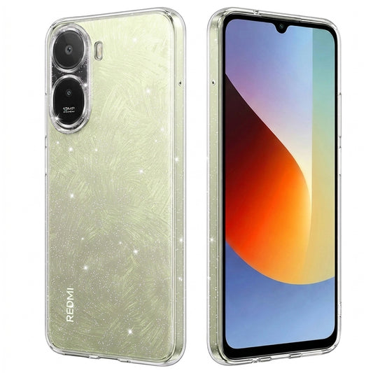Θήκη για Xiaomi Redmi A7 Pro 4G, Techsuit, SparkleSkin, Διαφανής