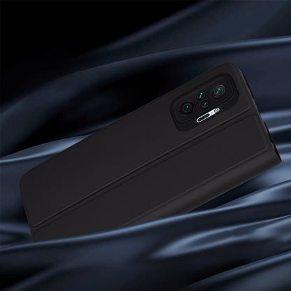 Θήκη για Xiaomi Redmi Note 10 Pro Max / Note 10 Pro, Techsuit, Magskin Book, Μαύρη