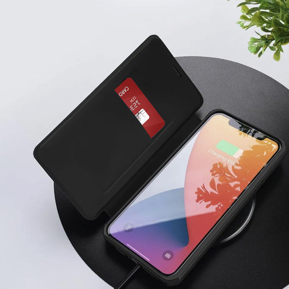 Θήκη για Xiaomi Redmi Note 10 Pro Max / Note 10 Pro, Techsuit, Magskin Book, Μαύρη