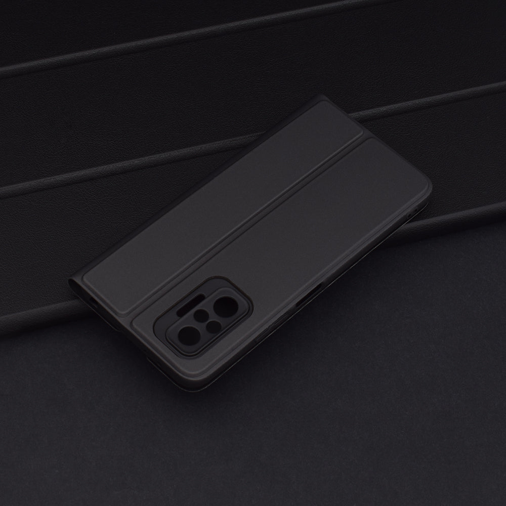 Θήκη για Xiaomi Redmi Note 10 Pro Max / Note 10 Pro, Techsuit, Magskin Book, Μαύρη
