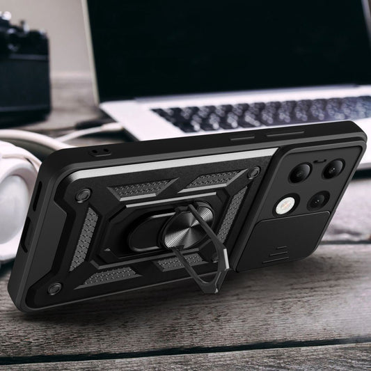 Θήκη για Xiaomi Redmi Note 13 4G, Techsuit, CamShield, Μαύρο
