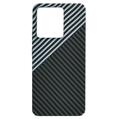 Case for Xiaomi Redmi Note 13 4G, Techsuit, Carbonite FiberShell, Black Gray
