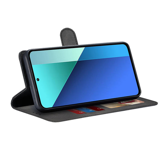 Θήκη για Xiaomi Redmi Note 13 4G, Techsuit, Diary Book, Μαύρη