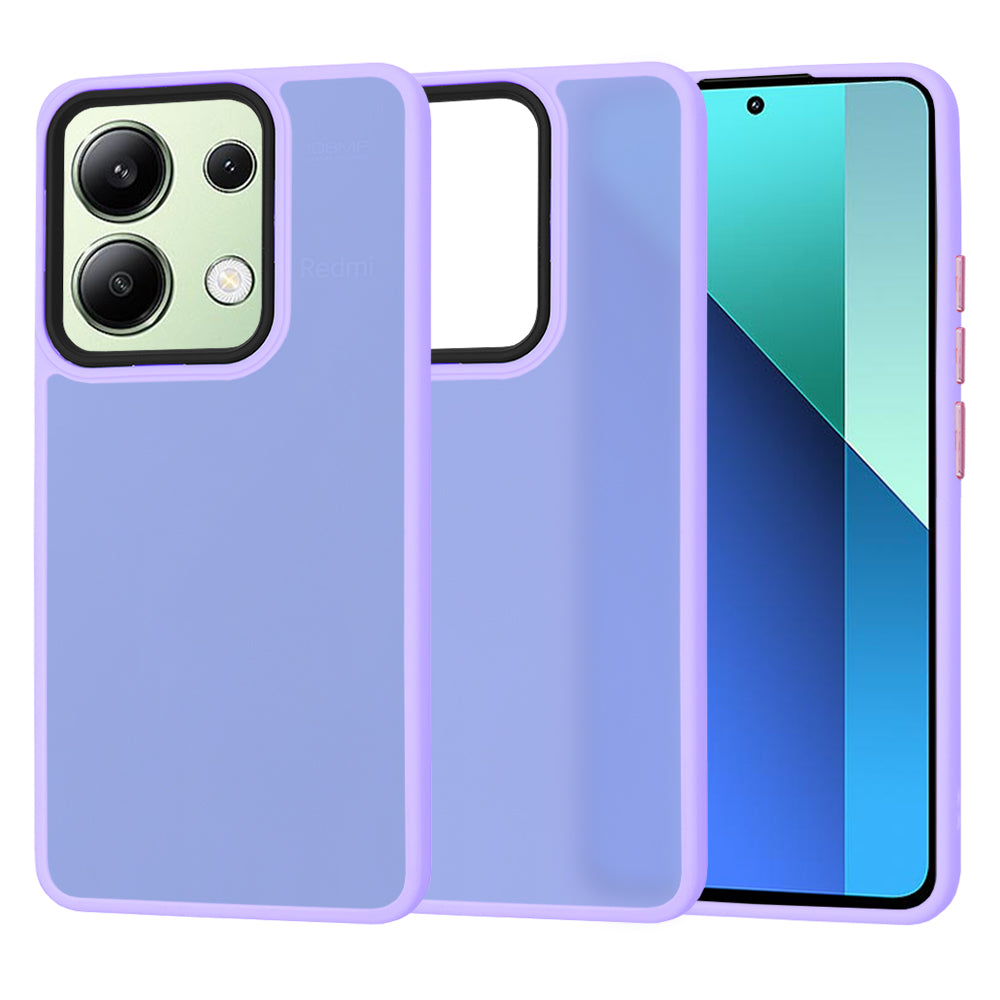 Θήκη για Xiaomi Redmi Note 13 4G, Techsuit, HaloFrost, Ανοιχτό Μωβ