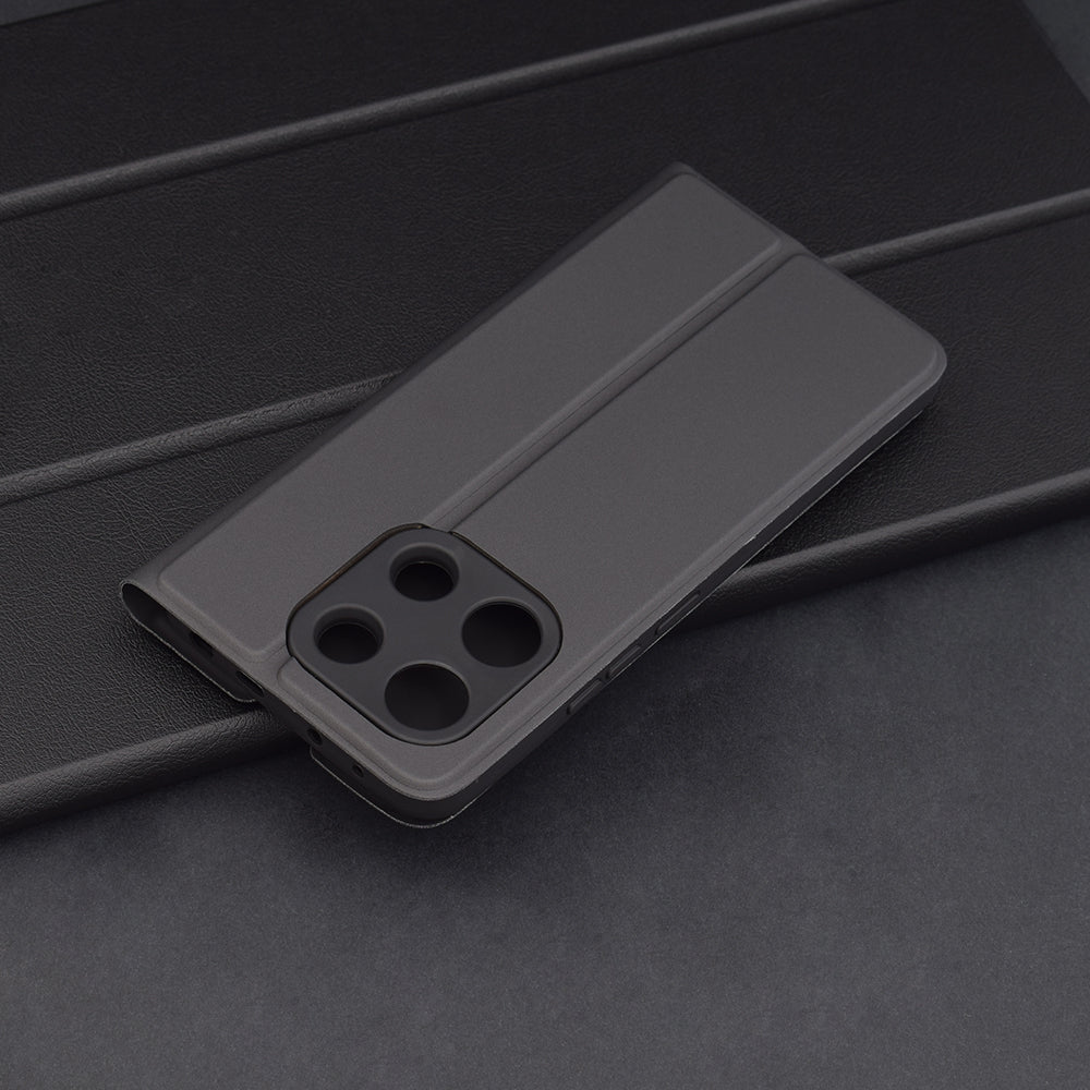 Θήκη για Xiaomi Redmi Note 13 4G, Techsuit, Magskin Book, Μαύρη