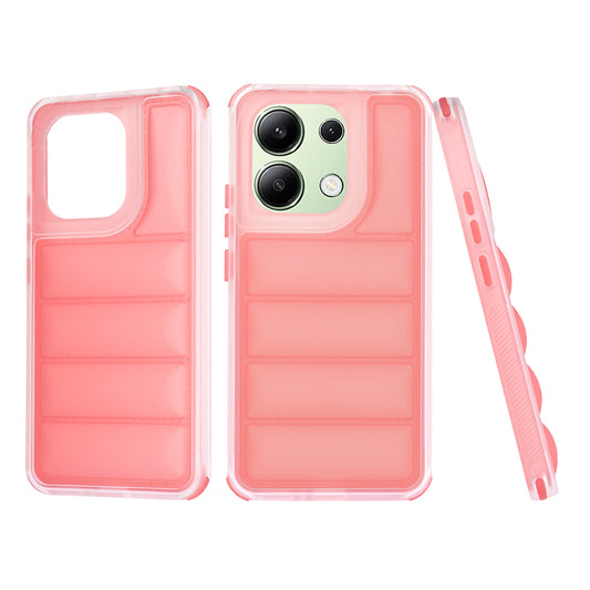 Θήκη για Xiaomi Redmi Note 13 4G, Techsuit, Wave Shield, Κόκκινο