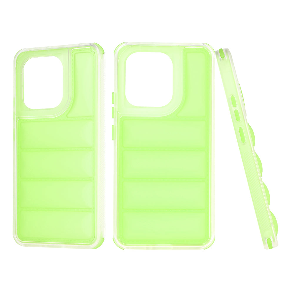 Case for Xiaomi Redmi Note 13 4G, Techsuit, Wave Shield, Green
