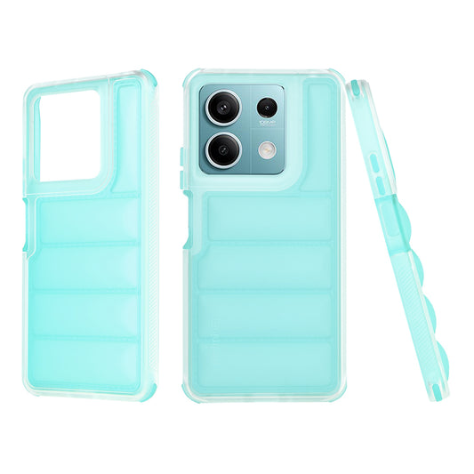 Θήκη για Xiaomi Redmi Note 13 5G, Techsuit, Wave Shield, Τυρκουάζ