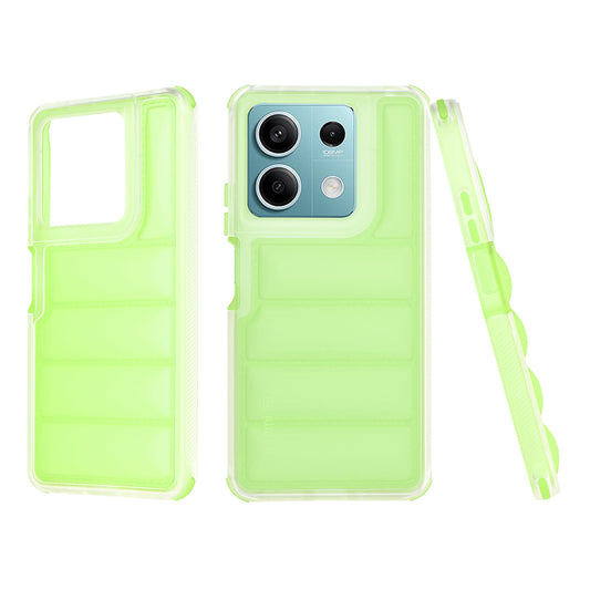Θήκη για Xiaomi Redmi Note 13 5G, Techsuit, Wave Shield, Πράσινο