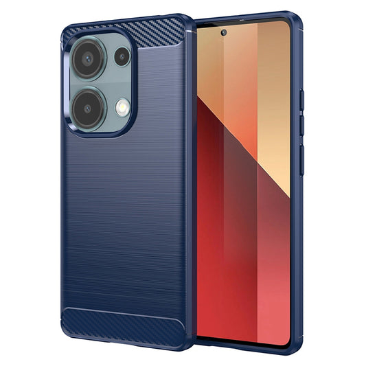 Θήκη για Xiaomi Redmi Note 13 Pro 4G / Poco M6 Pro 4G, Techsuit, Carbon, Μπλε