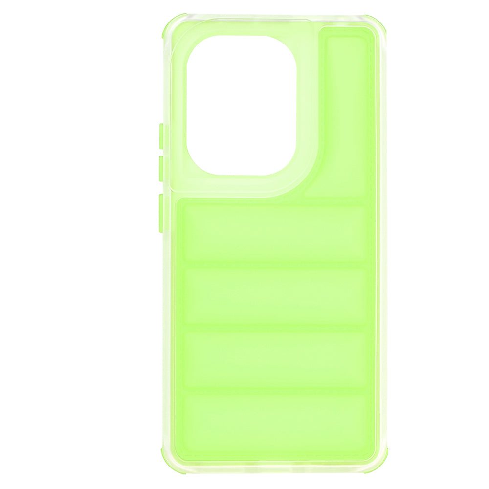 Θήκη για Xiaomi Redmi Note 13 Pro 4G / Poco M6 Pro 4G, Techsuit, Wave Shield, Πράσινο