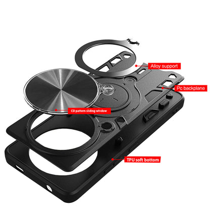Θήκη για Xiaomi Redmi Note 14 4G (Περιφερειακή), Techsuit, CamGuard Pro, Μαύρη