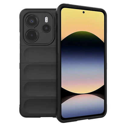 Θήκη για Xiaomi Redmi Note 14 4G (Περιφερειακή), Techsuit, Magic Shield, Μαύρο