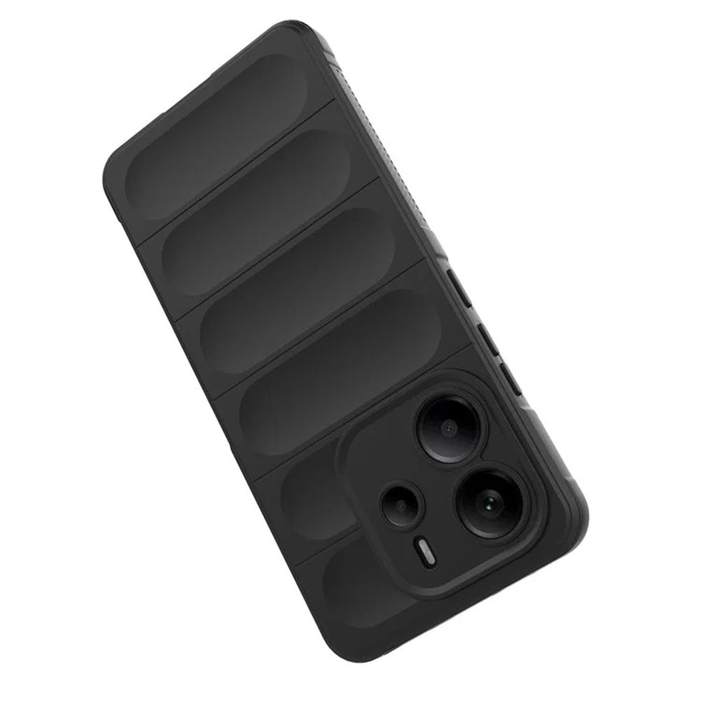 Θήκη για Xiaomi Redmi Note 14 4G (Περιφερειακή), Techsuit, Magic Shield, Μαύρο