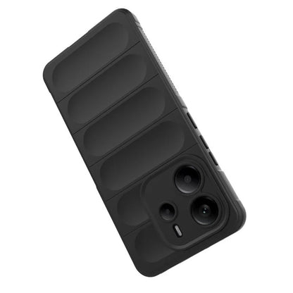 Θήκη για Xiaomi Redmi Note 14 4G (Περιφερειακή), Techsuit, Magic Shield, Μαύρο