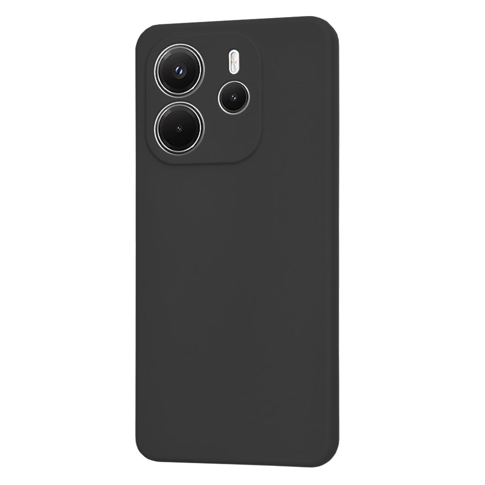 Θήκη για Xiaomi Redmi Note 14 4G (Περιφερειακή), Techsuit, SoftFlex, Μαύρη