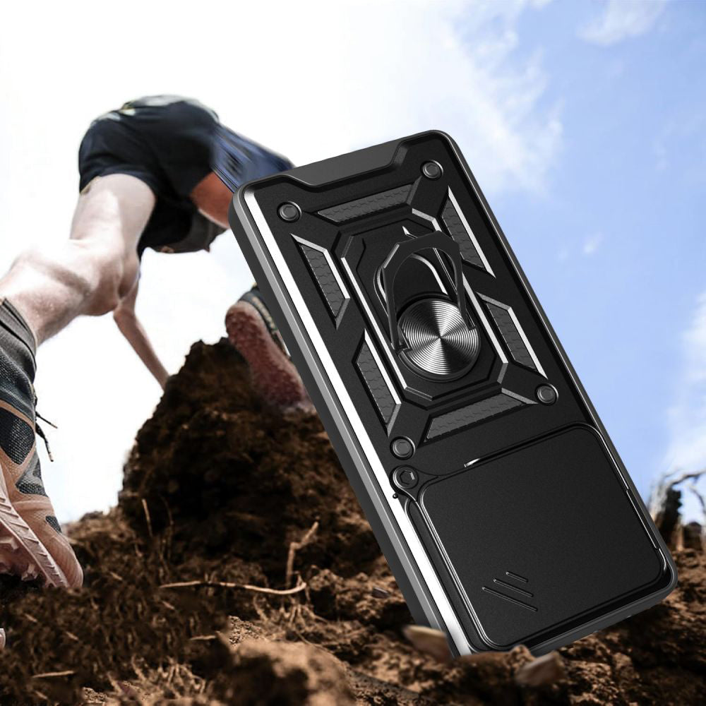 Θήκη για Xiaomi Redmi Note 14 4G (Standard), Techsuit, CamShield, Μαύρο