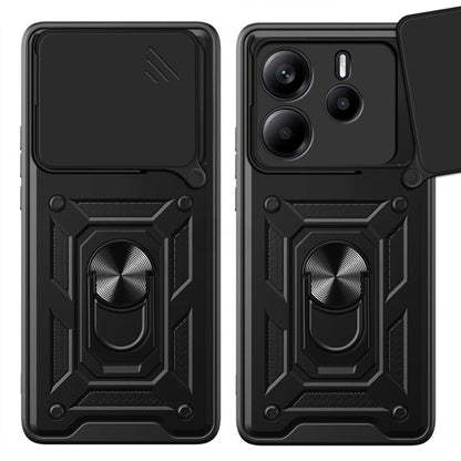 Θήκη για Xiaomi Redmi Note 14 4G (Standard), Techsuit, CamShield, Μαύρο