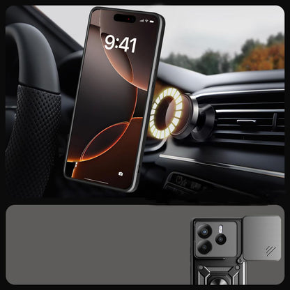 Θήκη για Xiaomi Redmi Note 14 4G (Standard), Techsuit, CamShield, Πράσινο