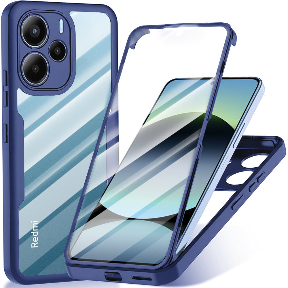 Θήκη για Xiaomi Redmi Note 14 4G (Standard), Techsuit, ColorVerse 360, Μπλε