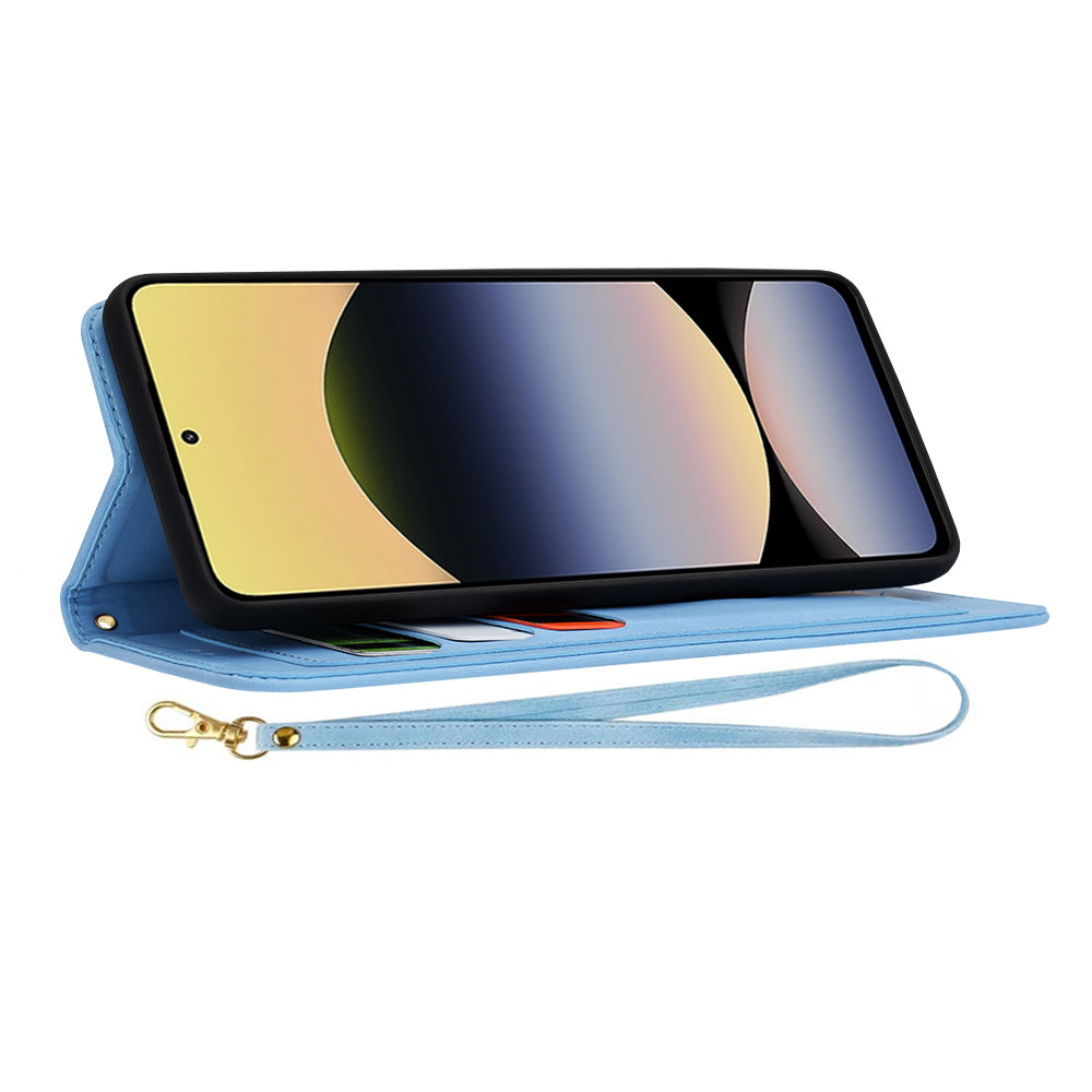 Θήκη για Xiaomi Redmi Note 14 4G (Standard), Techsuit, FlipCraft, Μπλε