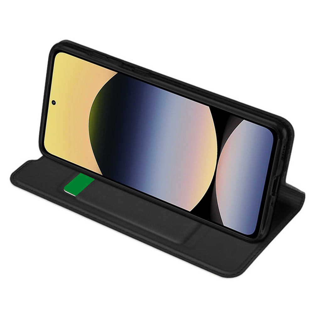 Θήκη για Xiaomi Redmi Note 14 4G (Standard), Techsuit, Magskin Book, Μαύρο
