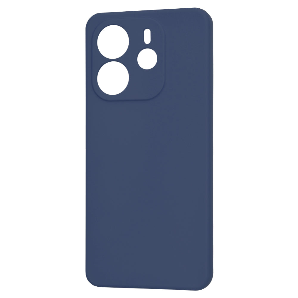 Θήκη για Xiaomi Redmi Note 14 4G (Standard), Techsuit, SoftFlex, Μπλε σκούρο