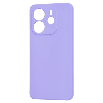 Θήκη για Xiaomi Redmi Note 14 4G (Standard), Techsuit, SoftFlex, Ανοιχτό Μωβ