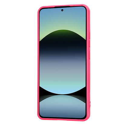 Θήκη για Xiaomi Redmi Note 14 4G (Standard), Techsuit, SoftFlex, Σκούρο Ροζ