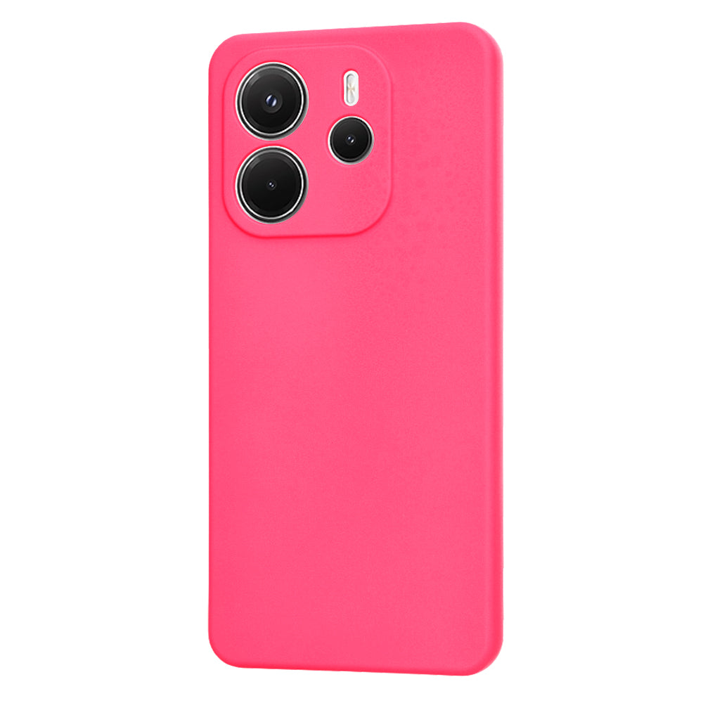 Θήκη για Xiaomi Redmi Note 14 4G (Standard), Techsuit, SoftFlex, Σκούρο Ροζ
