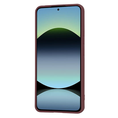 Θήκη για Xiaomi Redmi Note 14 4G (Standard), Techsuit, SoftFlex, Βυσσινί