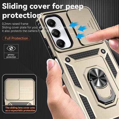 Case for Xiaomi Redmi Note 14 5G, Techsuit, CamShield, Gold