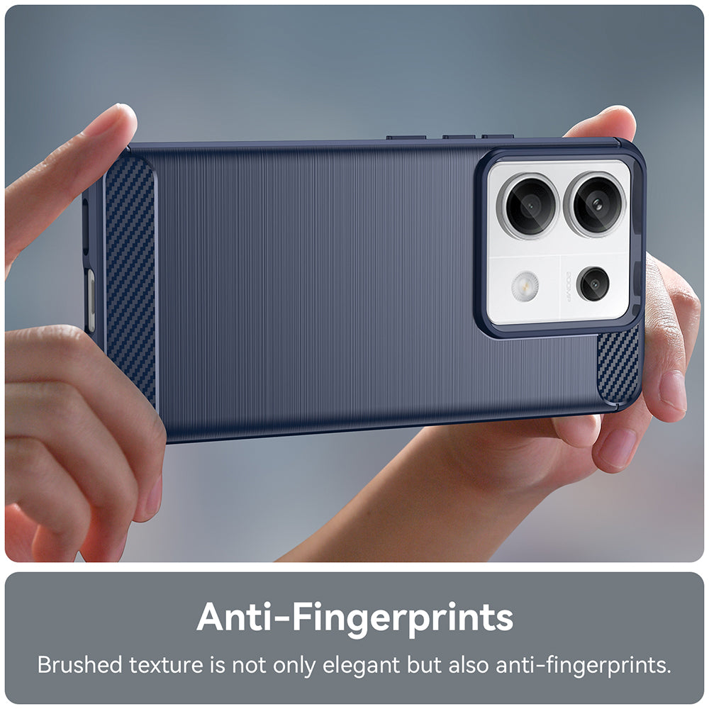 Θήκη για Xiaomi Redmi Note 14 5G, Techsuit, Carbon, Μαύρο