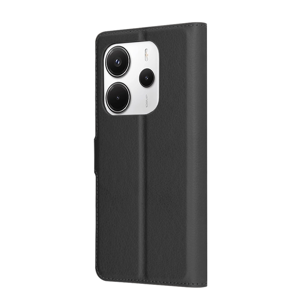 Θήκη για Xiaomi Redmi Note 14 5G, Techsuit, Leather Folio, Μαύρο