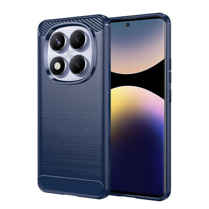 Θήκη για Xiaomi Redmi Note 14 Pro 4G, Techsuit, Carbon, Μπλε