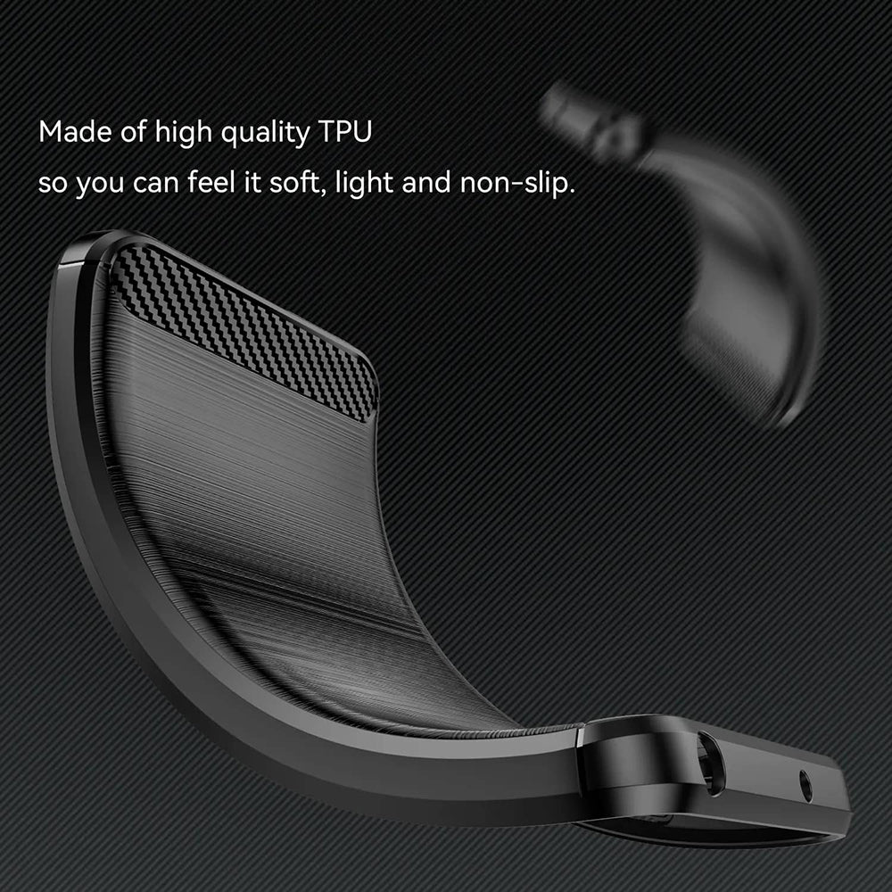 Θήκη για Xiaomi Redmi Note 14 Pro 4G, Techsuit, Carbon, Μπλε