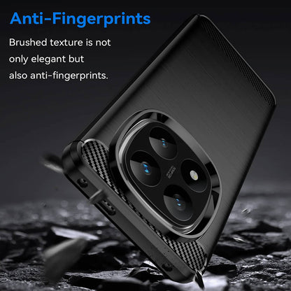 Θήκη για Xiaomi Redmi Note 14 Pro 4G, Techsuit, Carbon, Μπλε