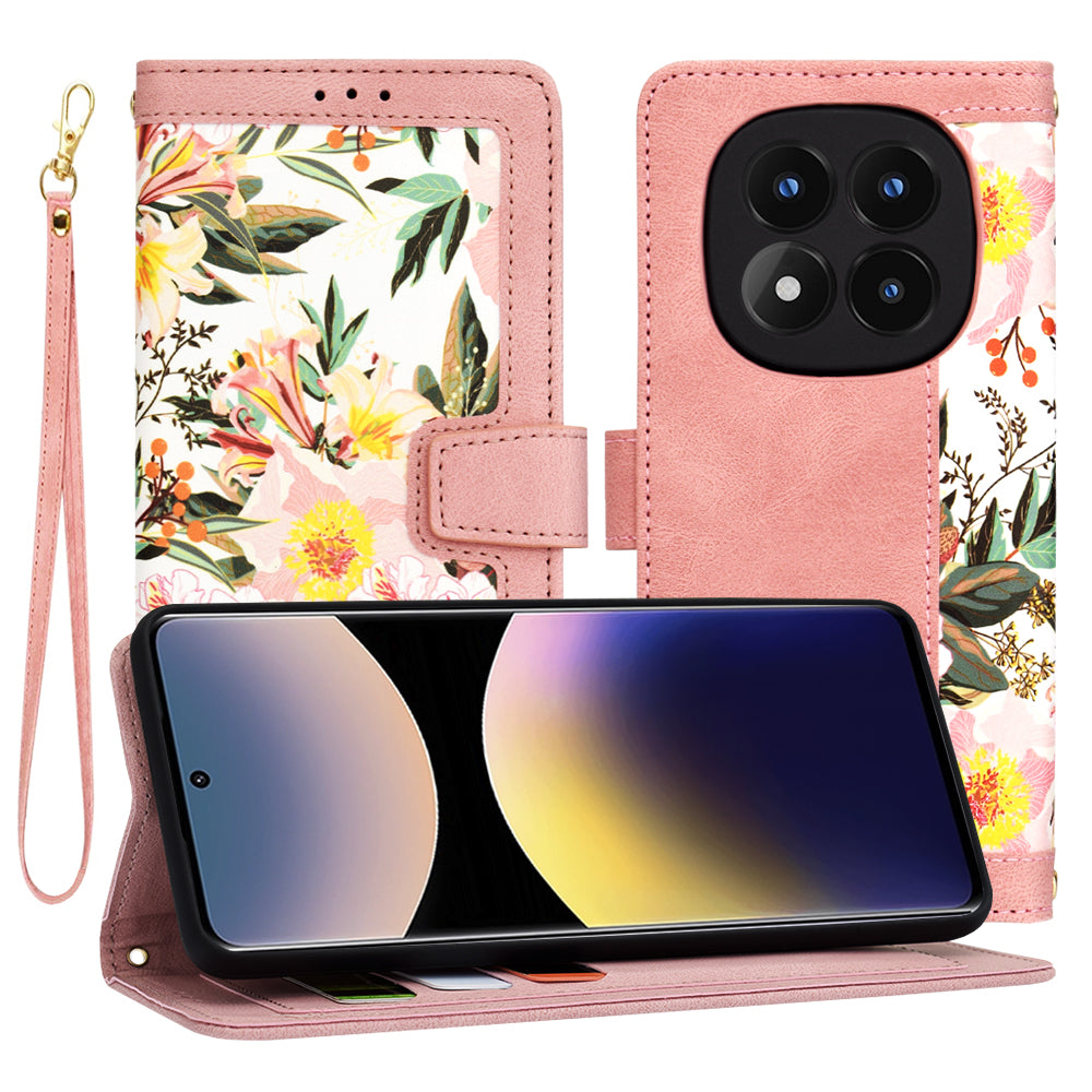 Θήκη για Xiaomi Redmi Note 14 Pro 4G, Techsuit, FlipCraft, Ροζ