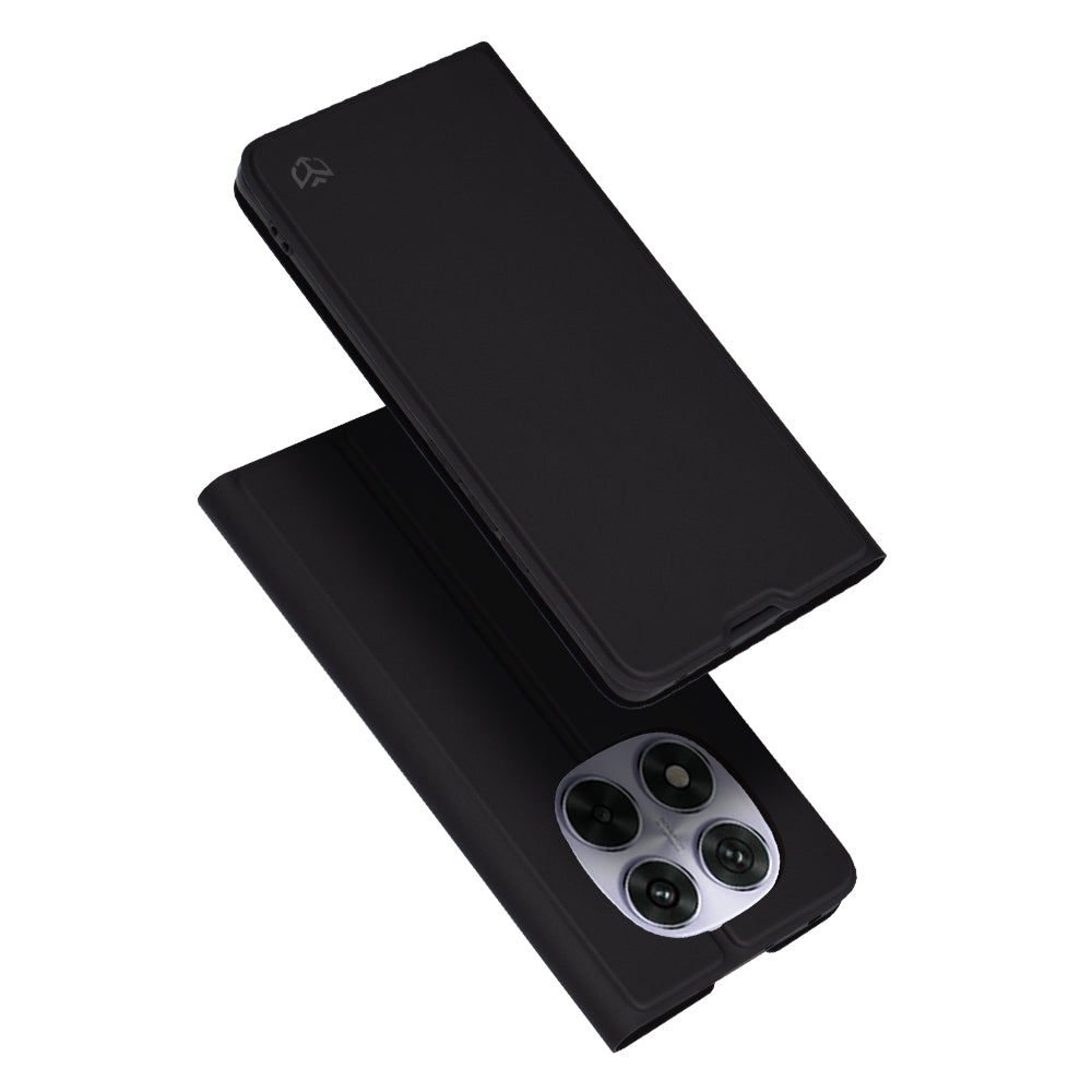 Θήκη για Xiaomi Redmi Note 14 Pro 4G, Techsuit, Magskin Book, Μαύρη