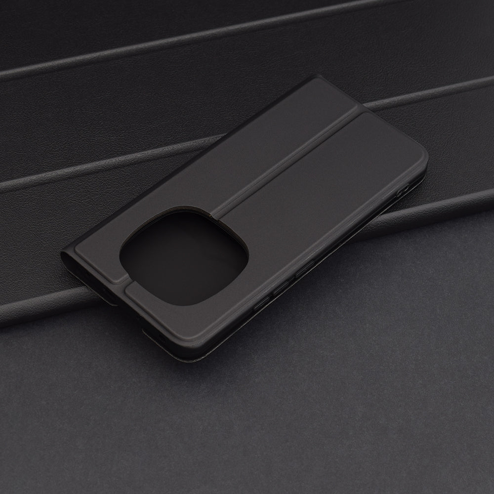 Θήκη για Xiaomi Redmi Note 14 Pro 4G, Techsuit, Magskin Book, Μαύρη
