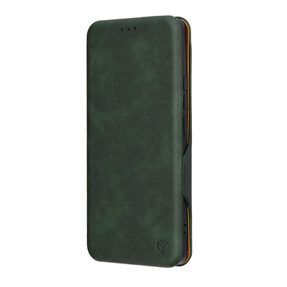 Θήκη για Xiaomi Redmi Note 14 Pro 4G, Techsuit, Safe Wallet Plus, Πράσινο