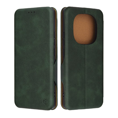 Θήκη για Xiaomi Redmi Note 14 Pro 4G, Techsuit, Safe Wallet Plus, Πράσινο