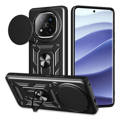 Case for Xiaomi Redmi Note 14 Pro+ 5G, Techsuit, CamShield, Black