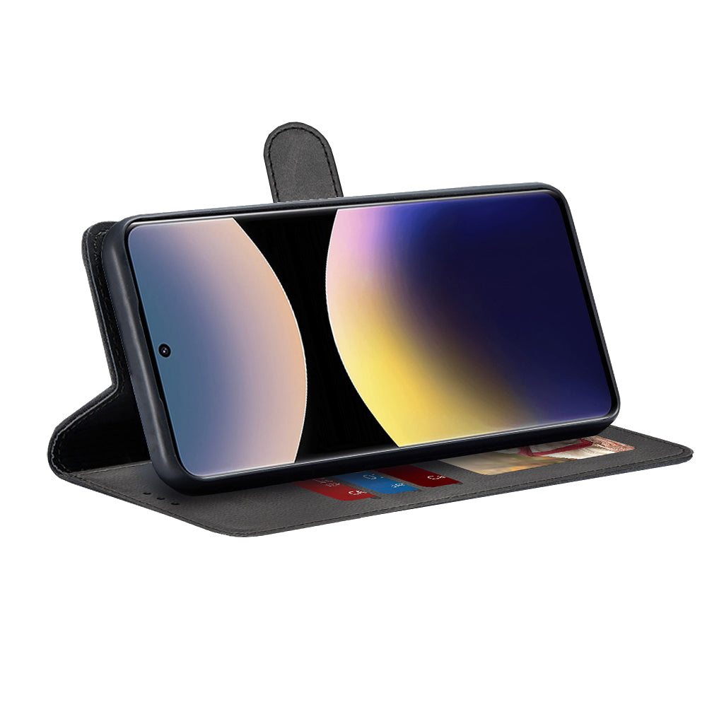 Θήκη για Xiaomi Redmi Note 14 Pro+ 5G, Techsuit, Diary Book, Μαύρη